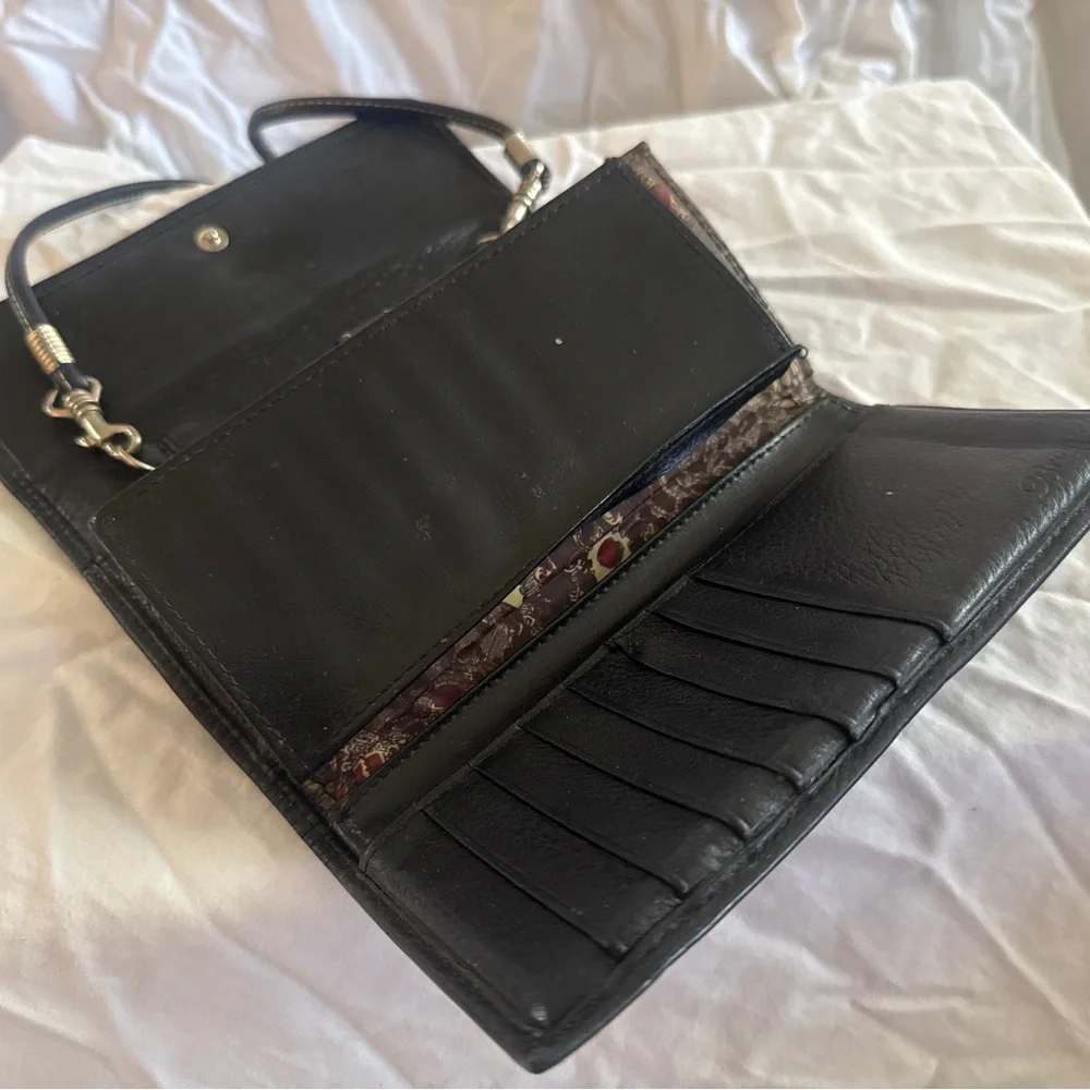 Brighton black leather